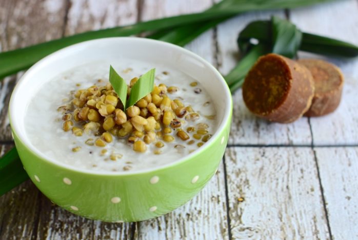 সবুজ মটরশুটি porridge